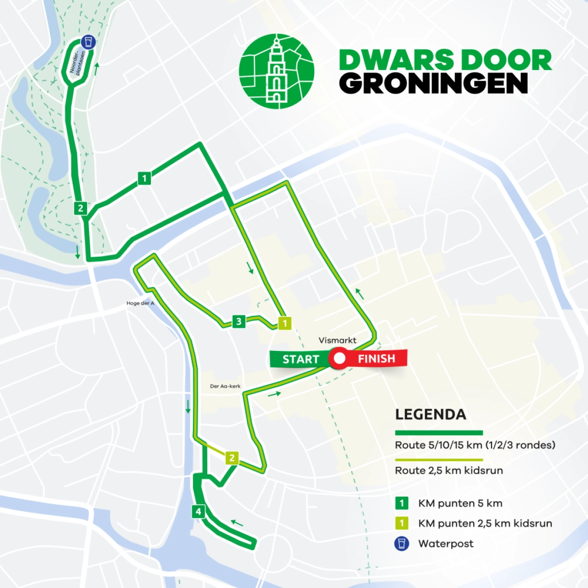 Straight through Groningen